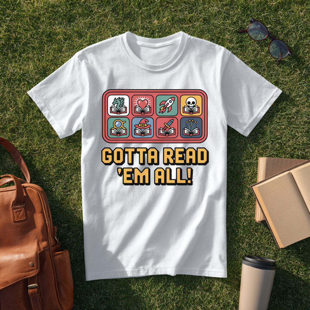 Gotta Read 'Em All T-Shirt