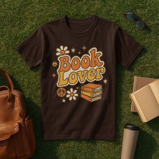 Groovy Book Lover T-Shirt
