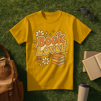 Groovy Book Lover T-Shirt