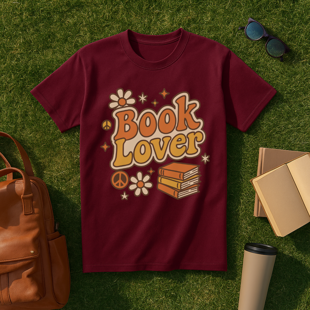 Groovy Book Lover T-Shirt