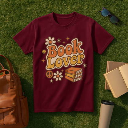 Groovy Book Lover T-Shirt