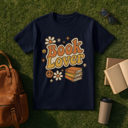 Groovy Book Lover T-Shirt