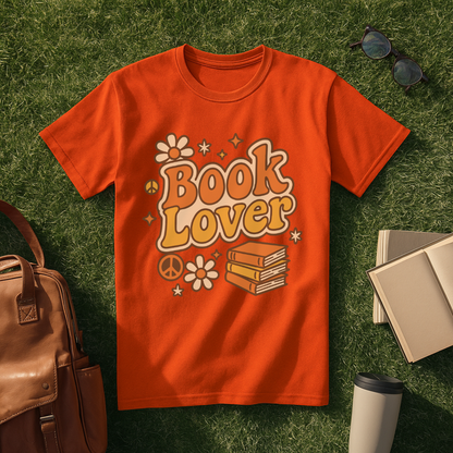 Groovy Book Lover T-Shirt