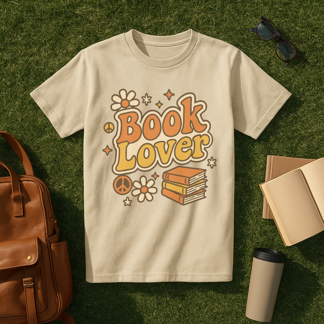 Groovy Book Lover T-Shirt