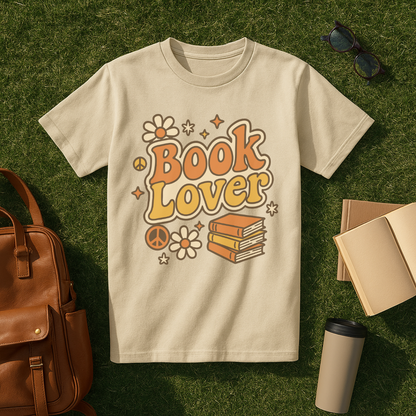 Groovy Book Lover T-Shirt