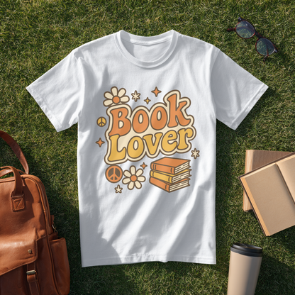 Groovy Book Lover T-Shirt