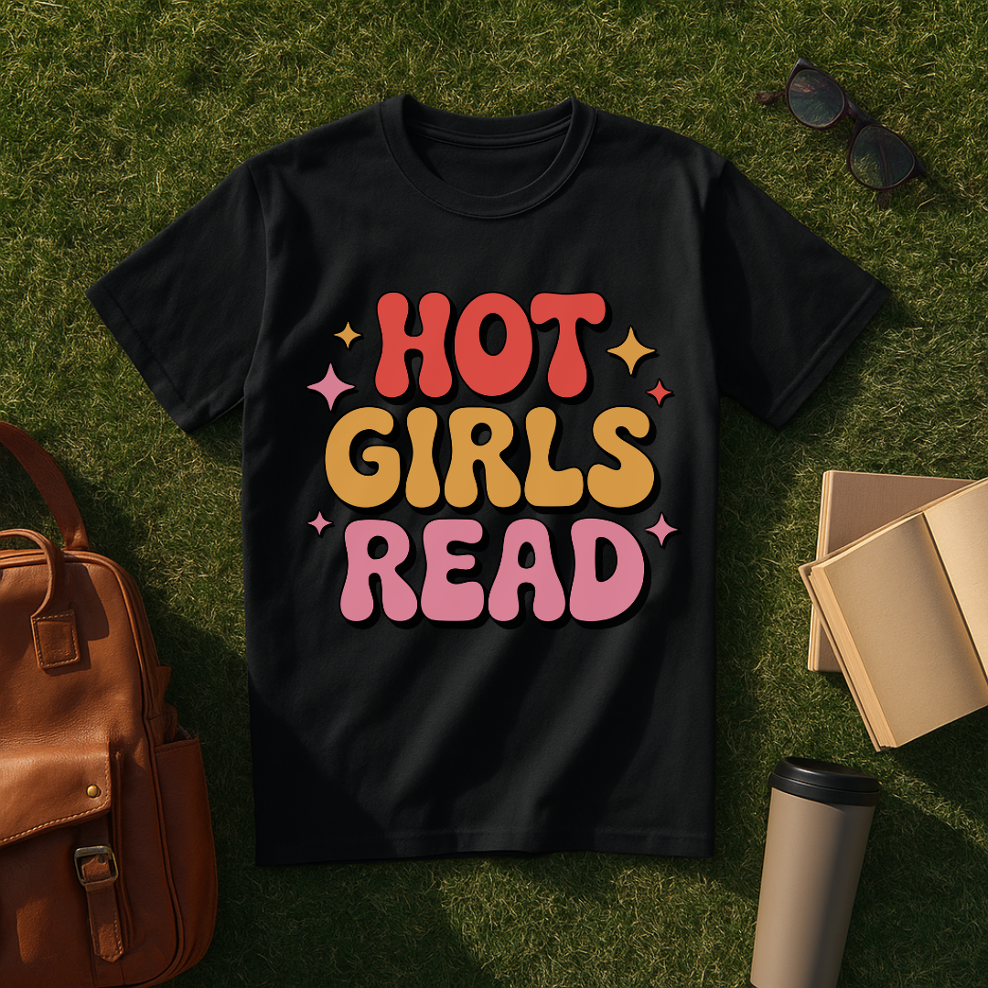 Groovy Hot Girls Read T-Shirt