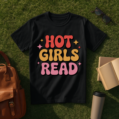 Groovy Hot Girls Read T-Shirt