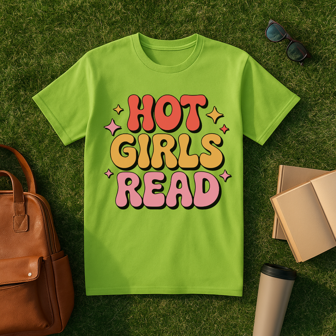 Groovy Hot Girls Read T-Shirt