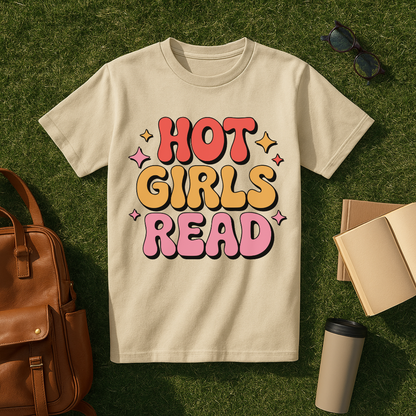 Groovy Hot Girls Read T-Shirt