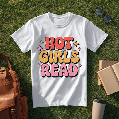 Groovy Hot Girls Read T-Shirt