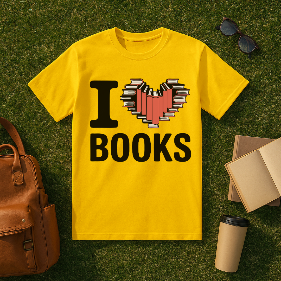 I Heart Books T-Shirt