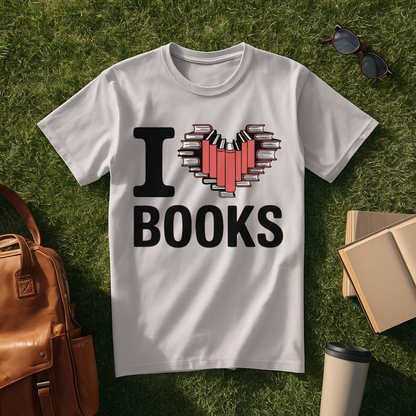 I Heart Books T-Shirt