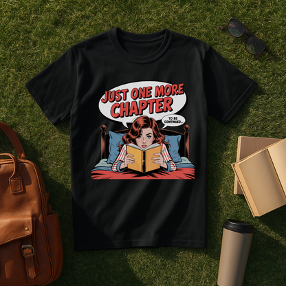 Just One More Chapter Comic Book T-Shirt