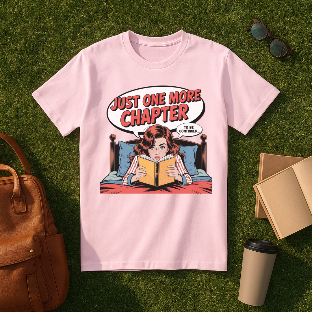 Just One More Chapter Comic Book T-Shirt