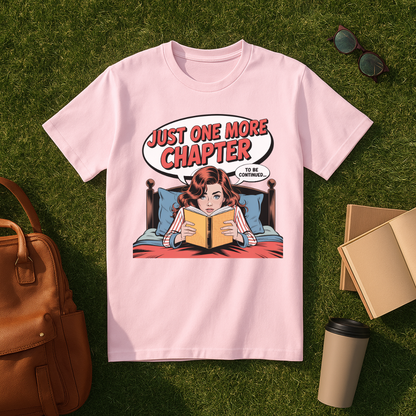 Just One More Chapter Comic Book T-Shirt