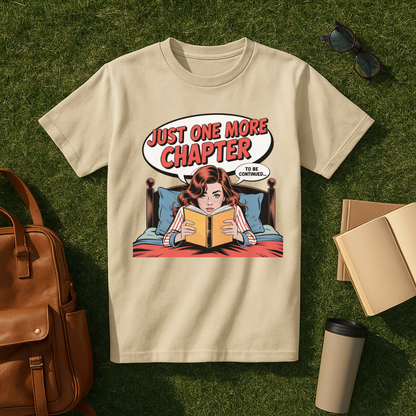 Just One More Chapter Comic Book T-Shirt
