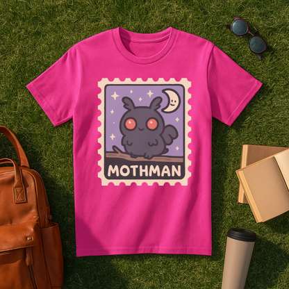 Kawaii Mothman Stamp T-Shirt
