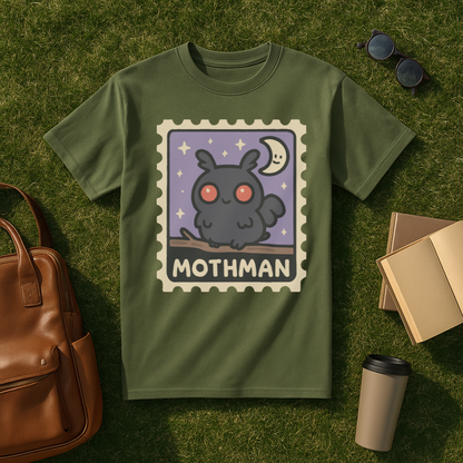 Kawaii Mothman Stamp T-Shirt