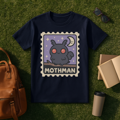 Kawaii Mothman Stamp T-Shirt