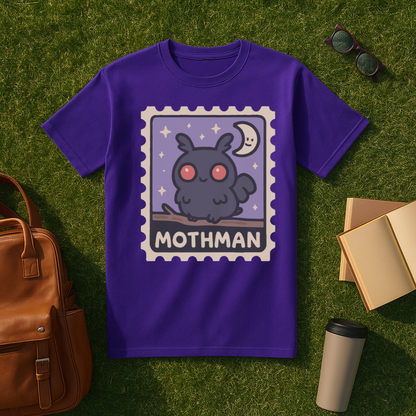 Kawaii Mothman Stamp T-Shirt