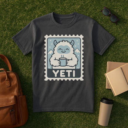 Kawaii Yeti Stamp T-Shirt