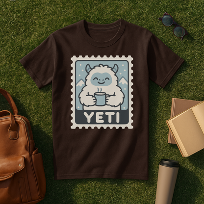 Kawaii Yeti Stamp T-Shirt