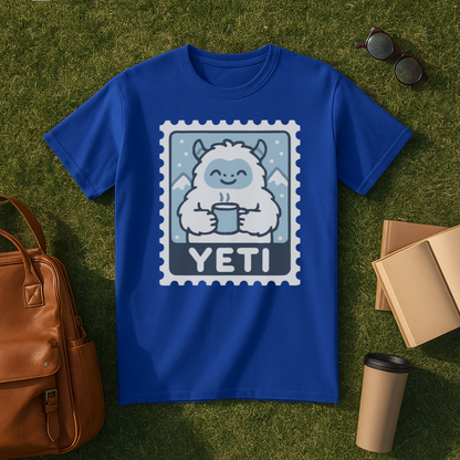 Kawaii Yeti Stamp T-Shirt