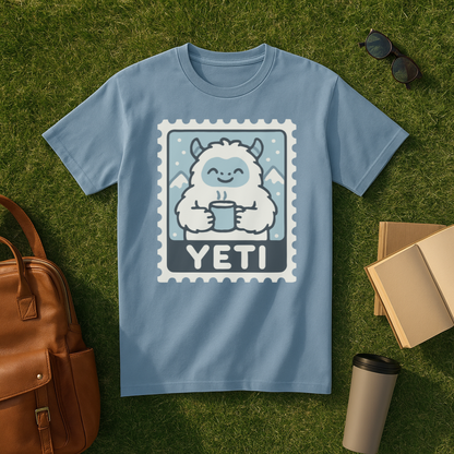 Kawaii Yeti Stamp T-Shirt