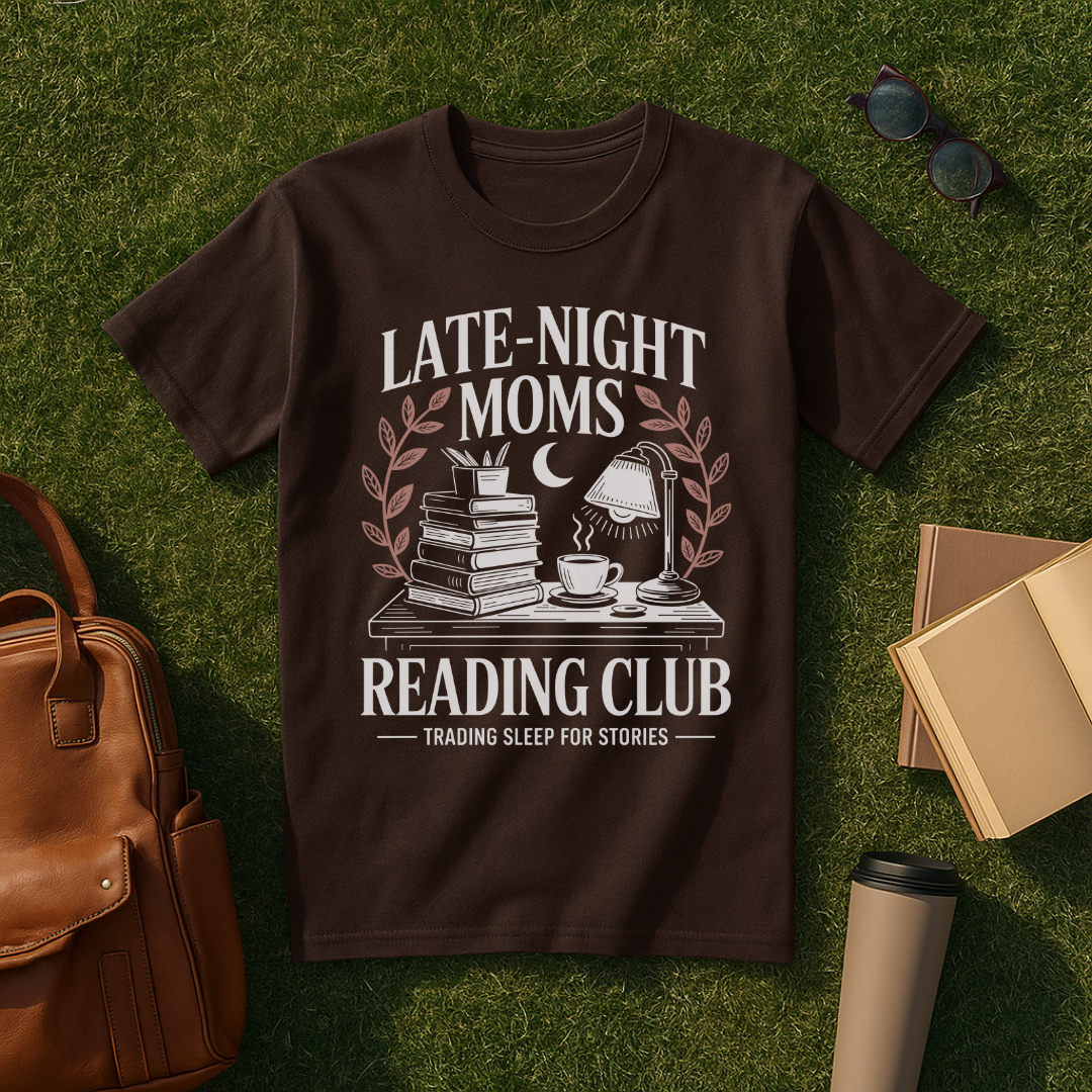 Late Night Moms Reading Club T-Shirt