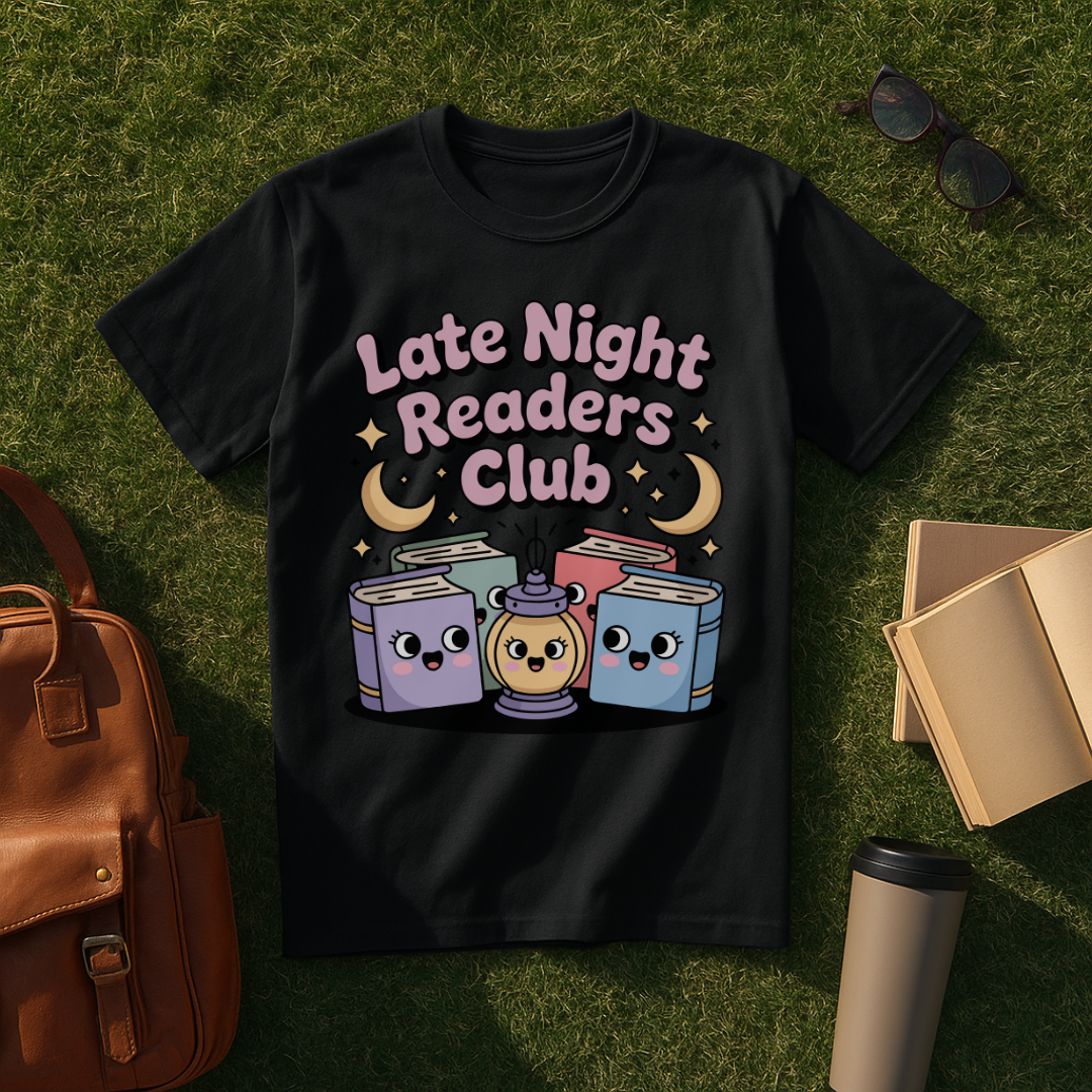 Late Night Readers Club T-Shirt