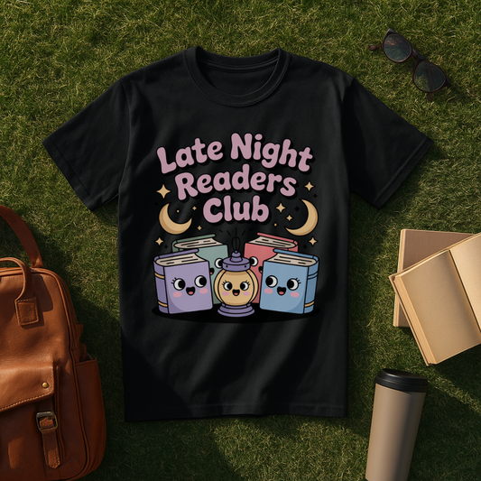 Late Night Readers Club T-Shirt