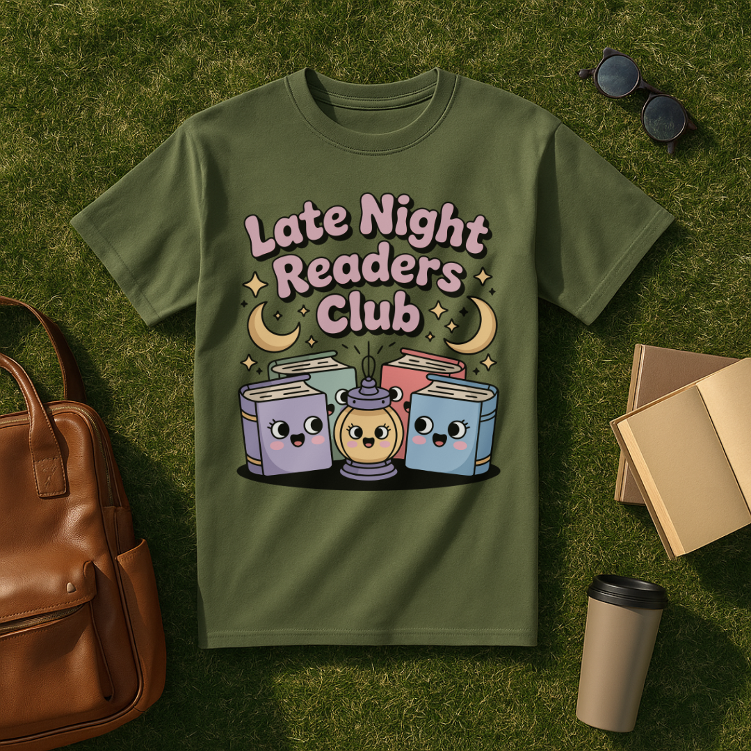 Late Night Readers Club T-Shirt