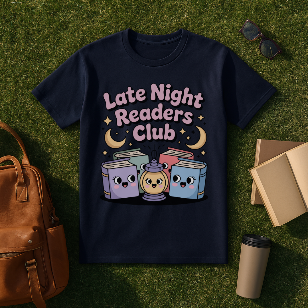 Late Night Readers Club T-Shirt