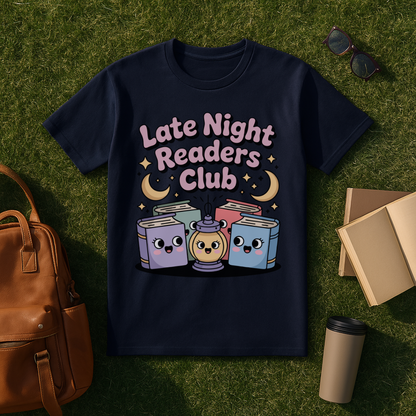 Late Night Readers Club T-Shirt