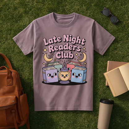 Late Night Readers Club T-Shirt