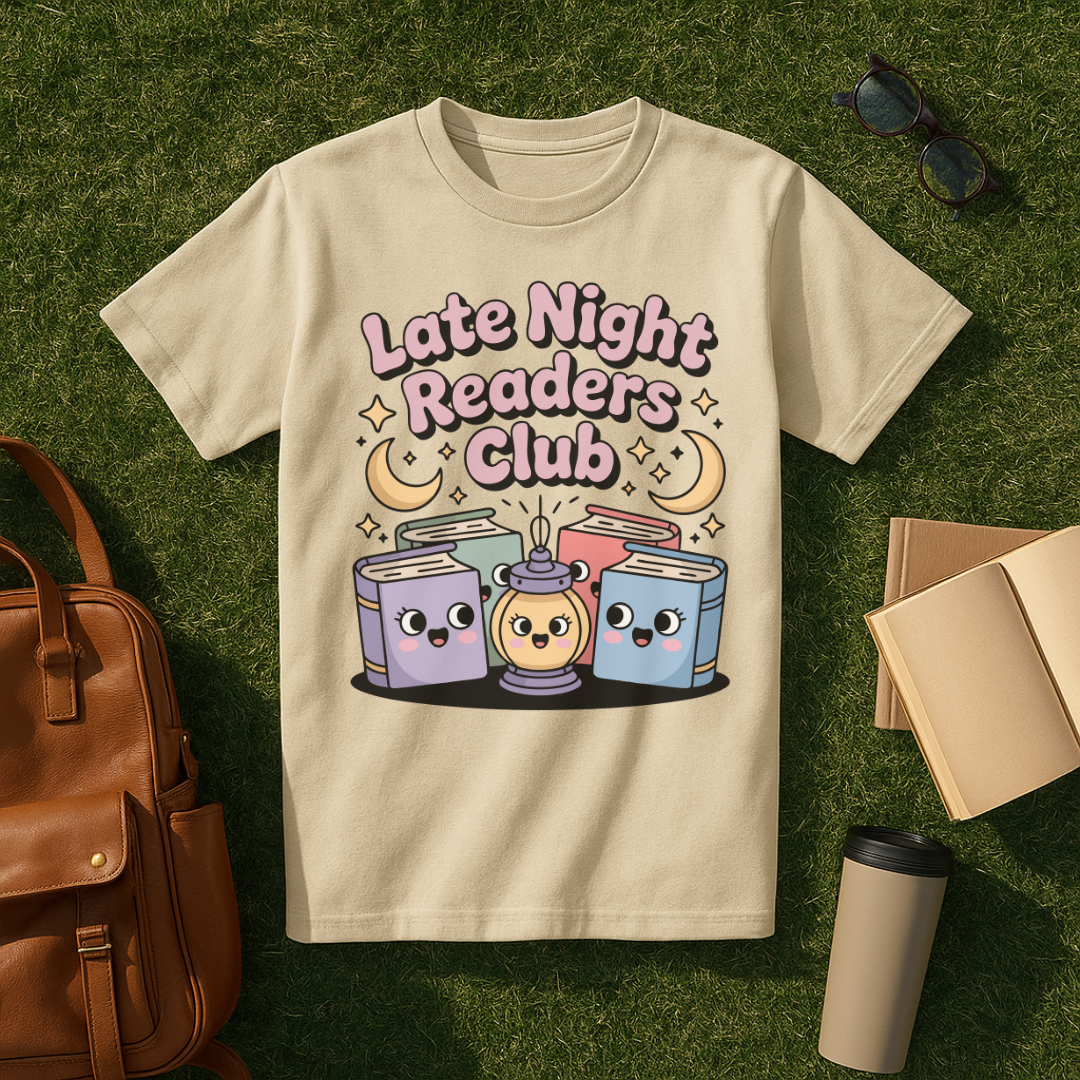 Late Night Readers Club T-Shirt