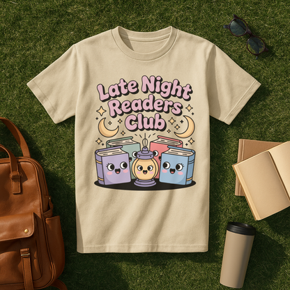 Late Night Readers Club T-Shirt