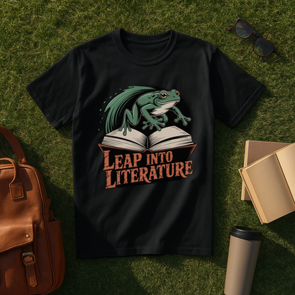 Leap Into Literature T-Shirt