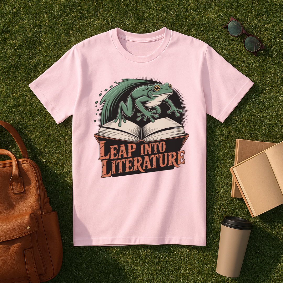 Leap Into Literature T-Shirt