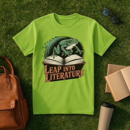 Leap Into Literature T-Shirt