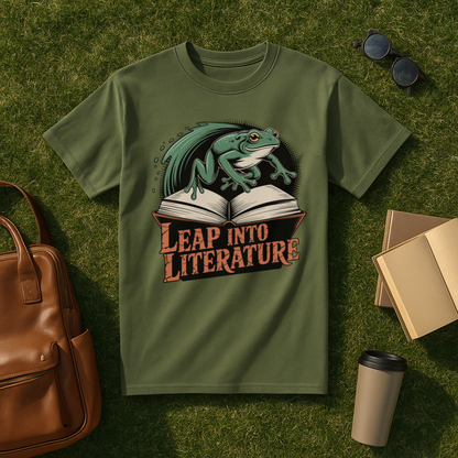 Leap Into Literature T-Shirt