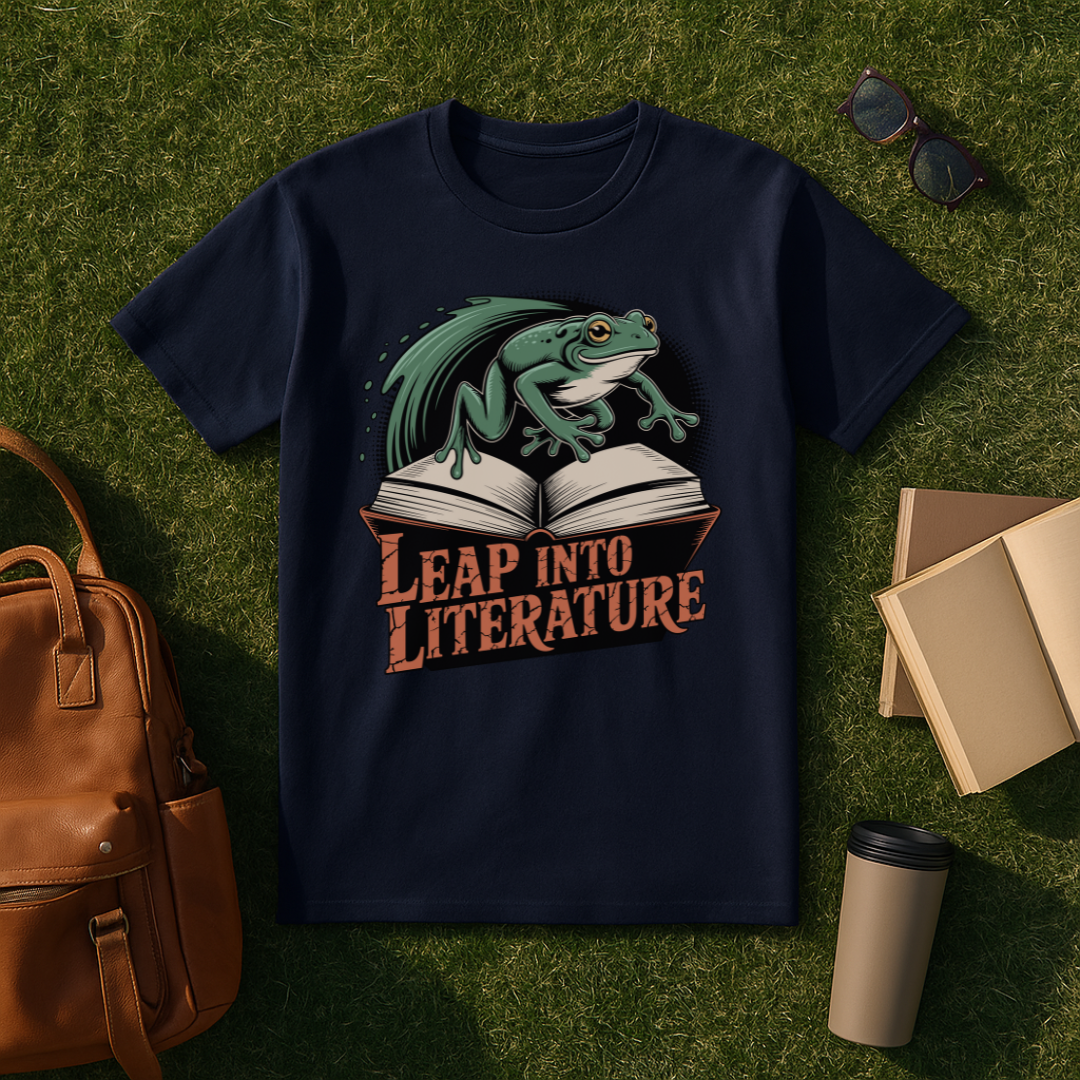 Leap Into Literature T-Shirt