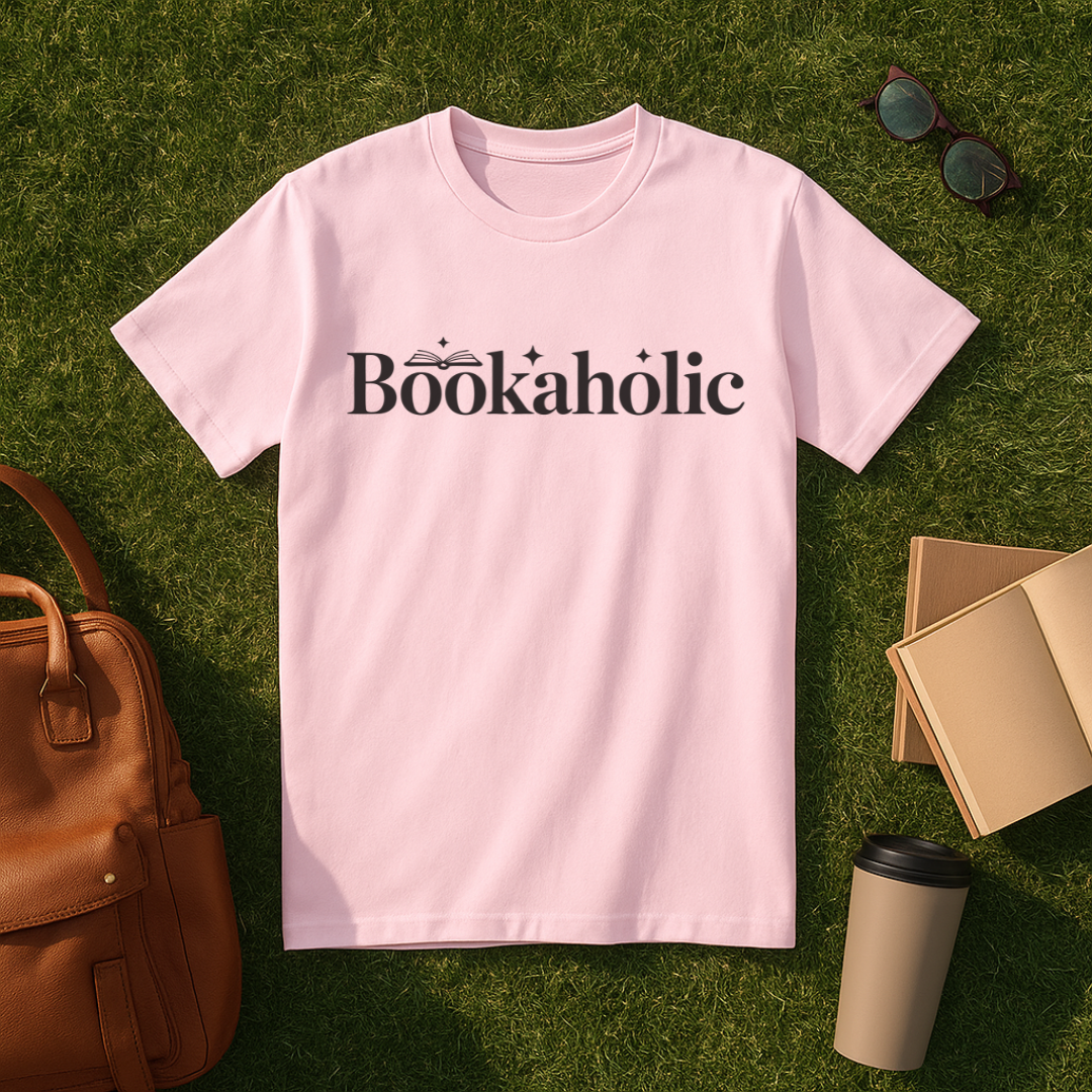 Minimalist Bookaholic T-Shirt