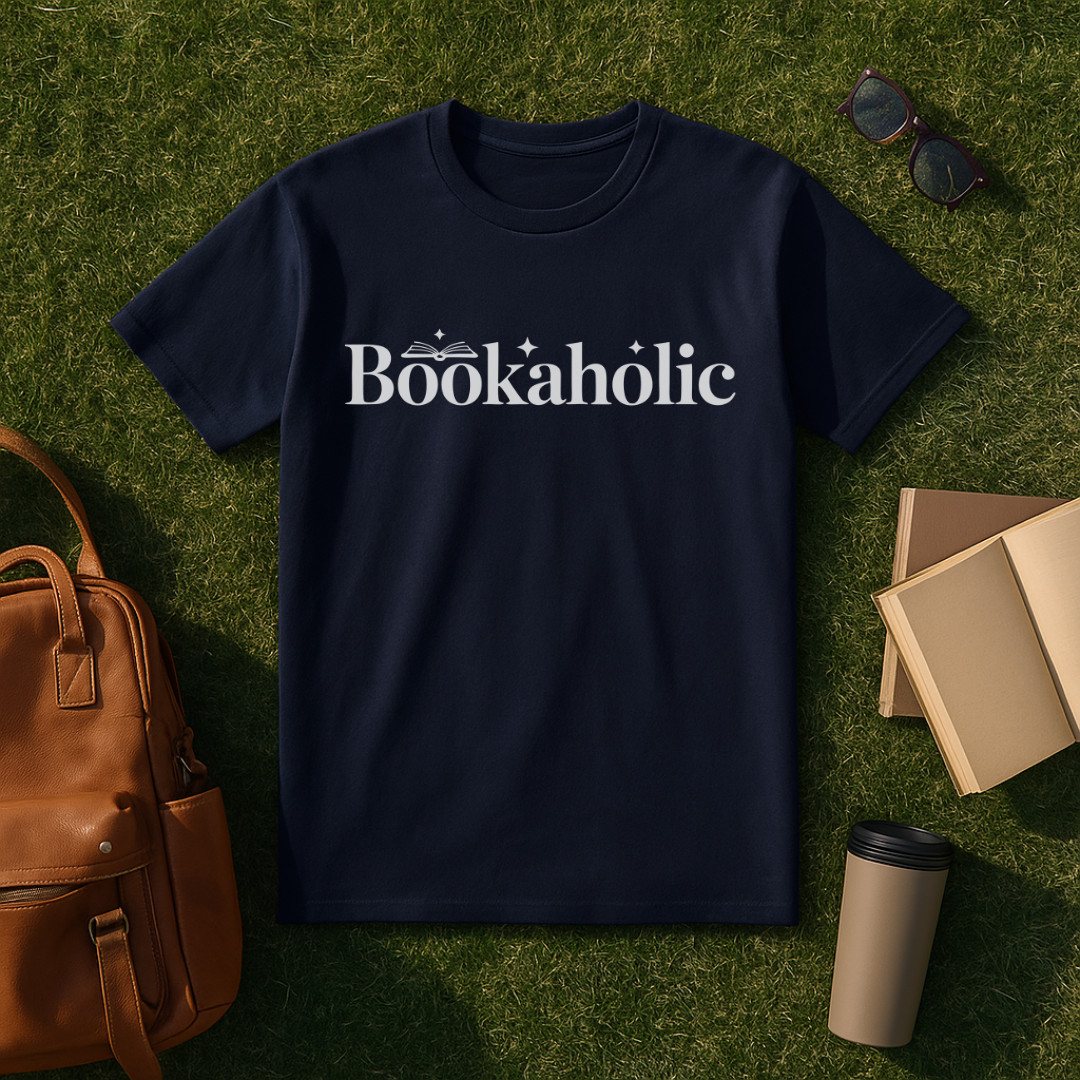 Minimalist Bookaholic T-Shirt