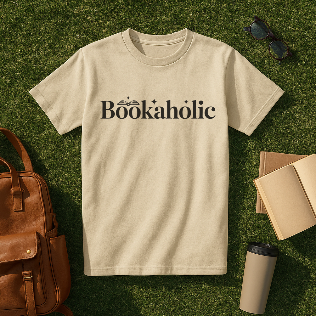 Minimalist Bookaholic T-Shirt
