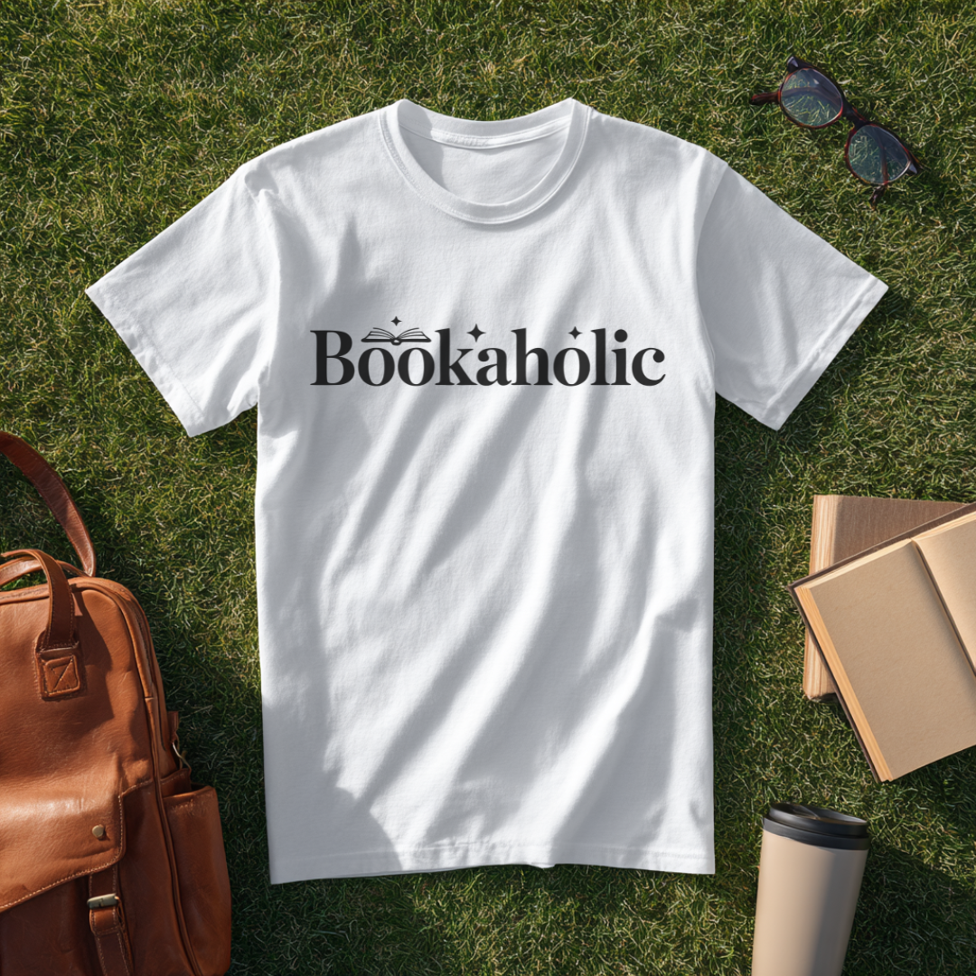 Minimalist Bookaholic T-Shirt