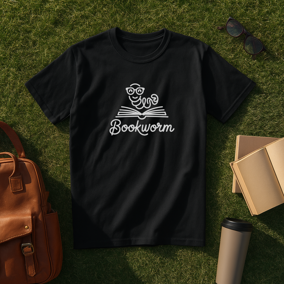 Minimalist Bookworm T-Shirt