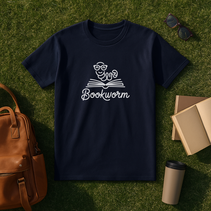 Minimalist Bookworm T-Shirt