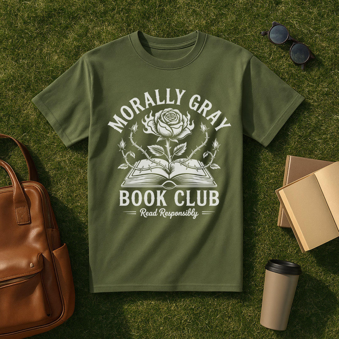Morally Gray Book Club T-Shirt